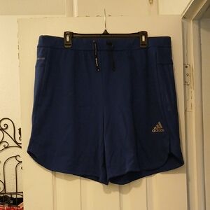 ♡3/$25 Adidas Plus Blue Athletic Shorts
